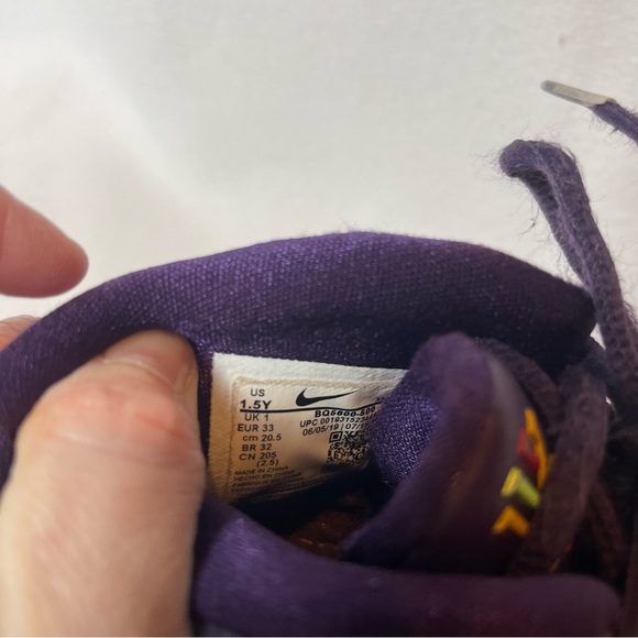 Kyrie Irving Purple Youth‎ 1.5 Nikes - Picture 14 of 14